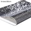 40/60/80 cm Self adhesive Bling Tape Rhinestone Ribbon Sparkling Tape DIY Crafts Gift Wrapping Retro Wedding Party Supplies