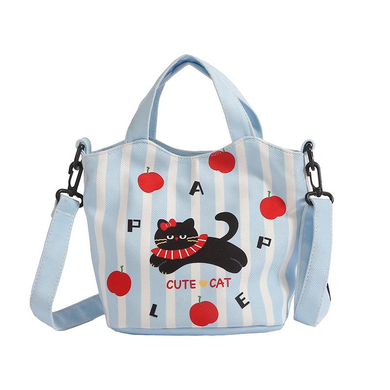 

Ветрозащитная хозяйственная сумка большой вместимости, складная сумка-тоут, сумка для защиты окружающей среды, водонепроницаемая портативная сумка для хранения продуктов для супермаркета 18*14*22 светло-синий