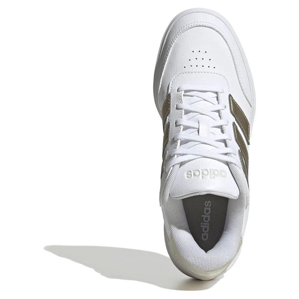 Adidas courtblock bold sneakers breathable white