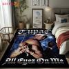 Vintage Hip Hop Portrait Carpet Living Room And Bedroom Mats Suitable For All Seasons Protective Pad Gift Art