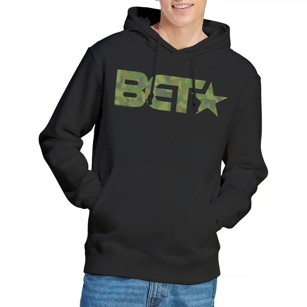 BET Mens Camo Logo Hoodie