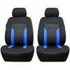 Universal Fit Car Seat Cover Set Gray Mesh 1/2 Seats Cover New Universal Car Seat Covers  Sedans