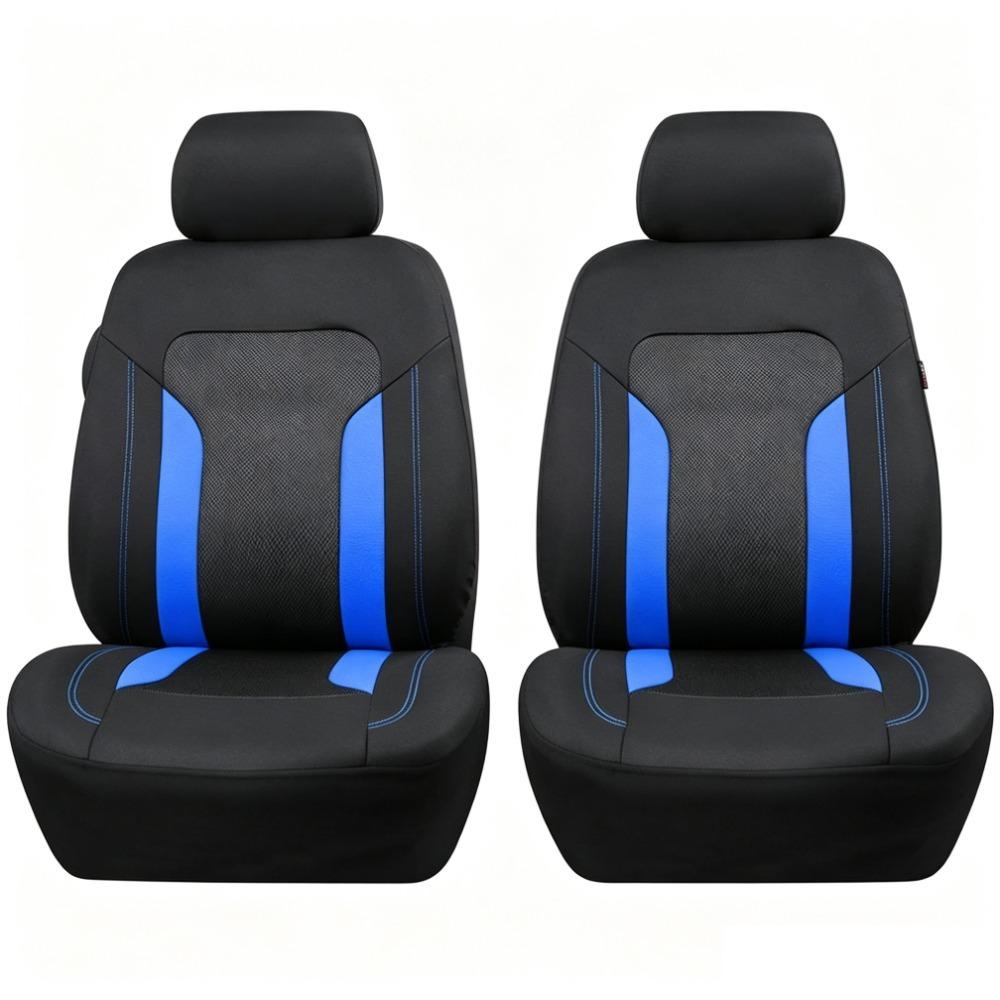 Universal Fit Car Seat Cover Set Gray Mesh 1/2 Seats Cover New Universal Car Seat Covers Sedans