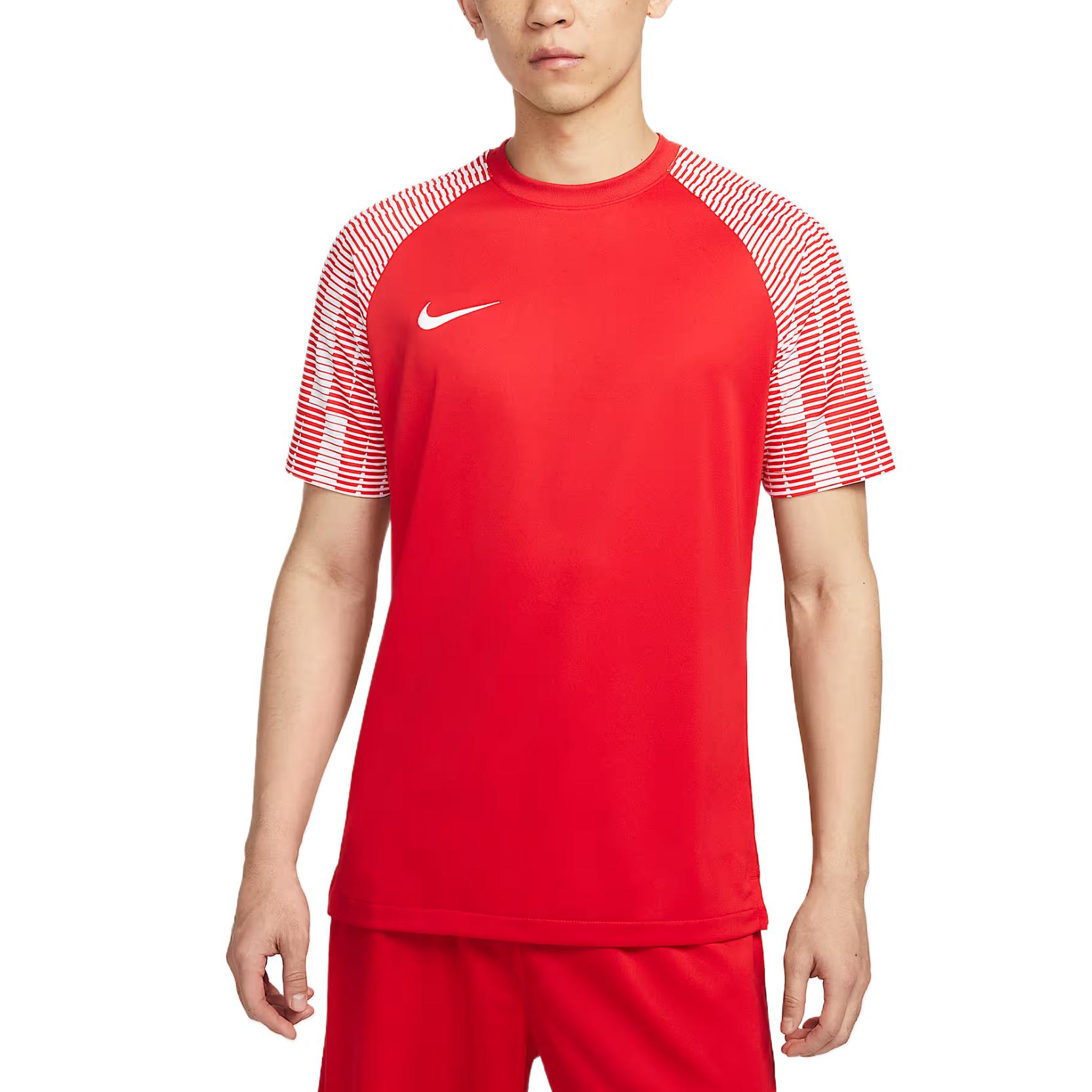 

Nike Dri-Fit Academy Comfortable Fashion Versatile Soft Short Sleeve T-Shirt Men Tops University-Red IB8761-657 5XL