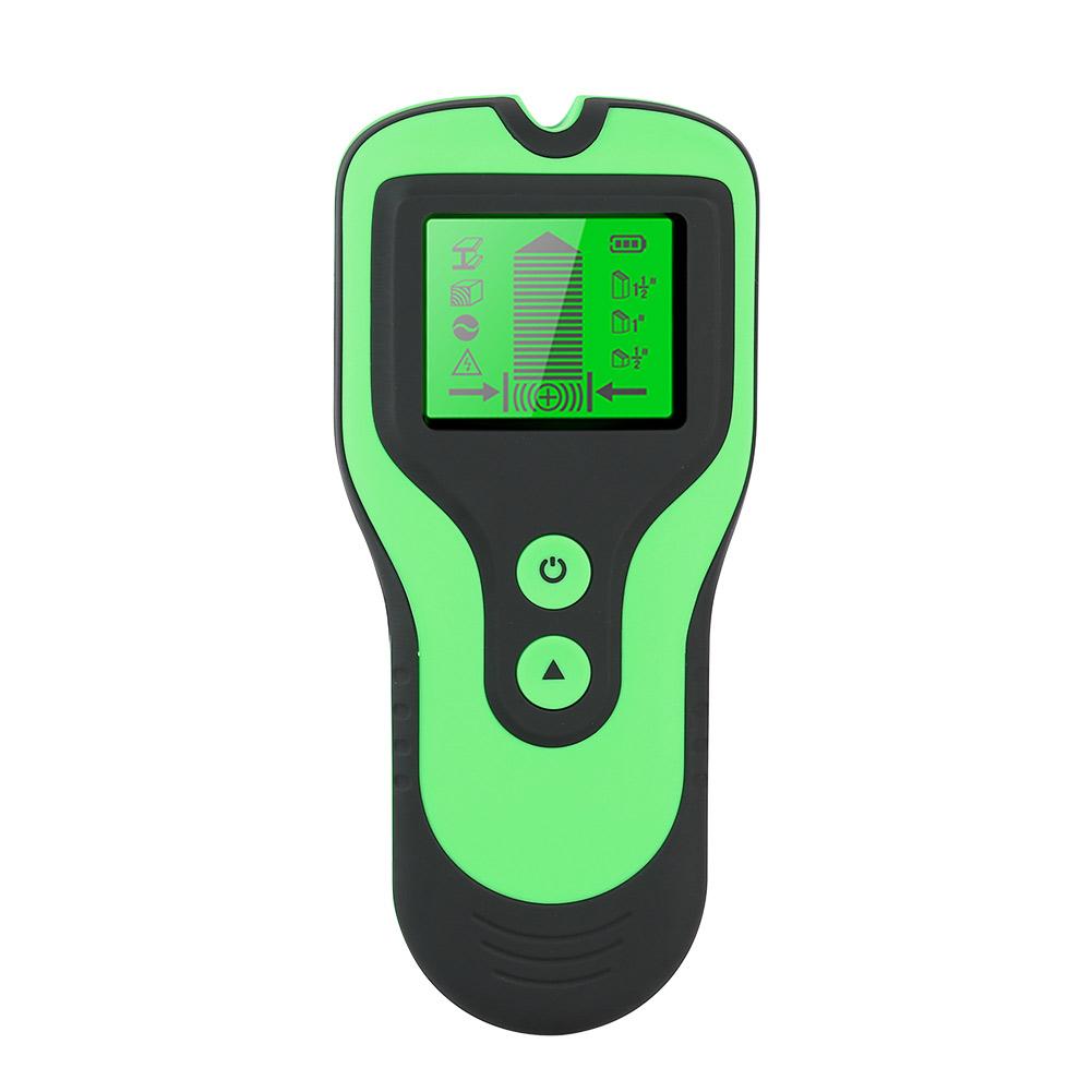 5 in 1 / 3 in 1 Electric Metal Wall Detector LCD Backlight Wall Finder Scanner Handheld Wood AC Wire Cable Metal Detection Meter