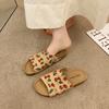 Fashion 2025 Summer Thick Heel Sandals Women's Flip Flops Beachside Slippers Soft Bottom Platform Clogs Trendy Sensation Sole Shoes