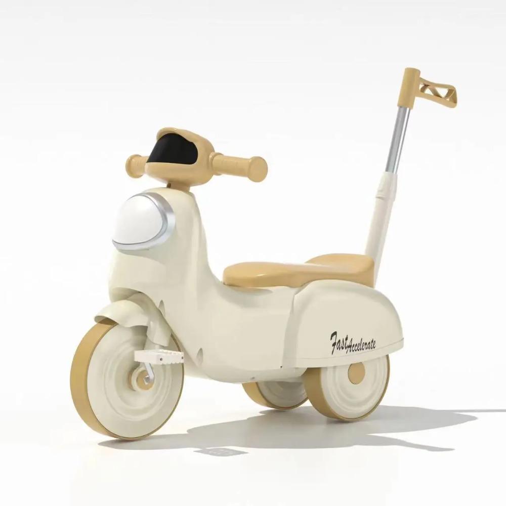 Car Plastic Children'S Toy Car Push Slide Car 1-6 Years Old Music And Lights Children'S Tricycle Foot-Powered Car Baby Yo-Yo