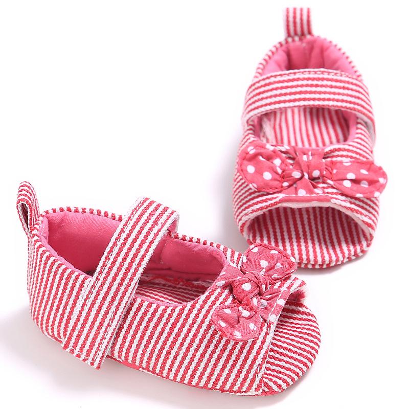 Buy Baby Girl Soft Sole Anti Slip Shoes Infant Toddler Bowknot Sandals