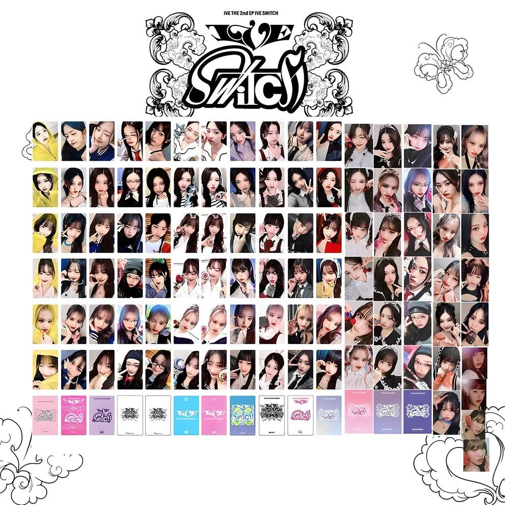 IVE SWITCH IVE Album Goods Photocard 90 Supporting Cards Jang Won-young Ahn Yu-jin VE59870