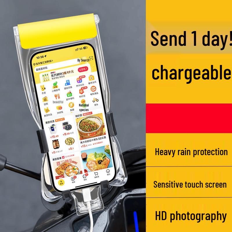 Waterproof Rechargeable Touchscreen Phone Bag