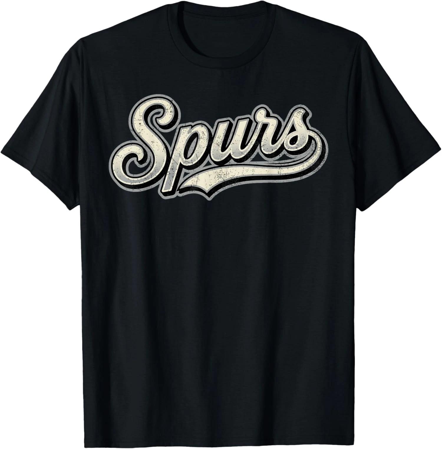 Spurs Vintage Name Design Unisex T-Shirt XXL