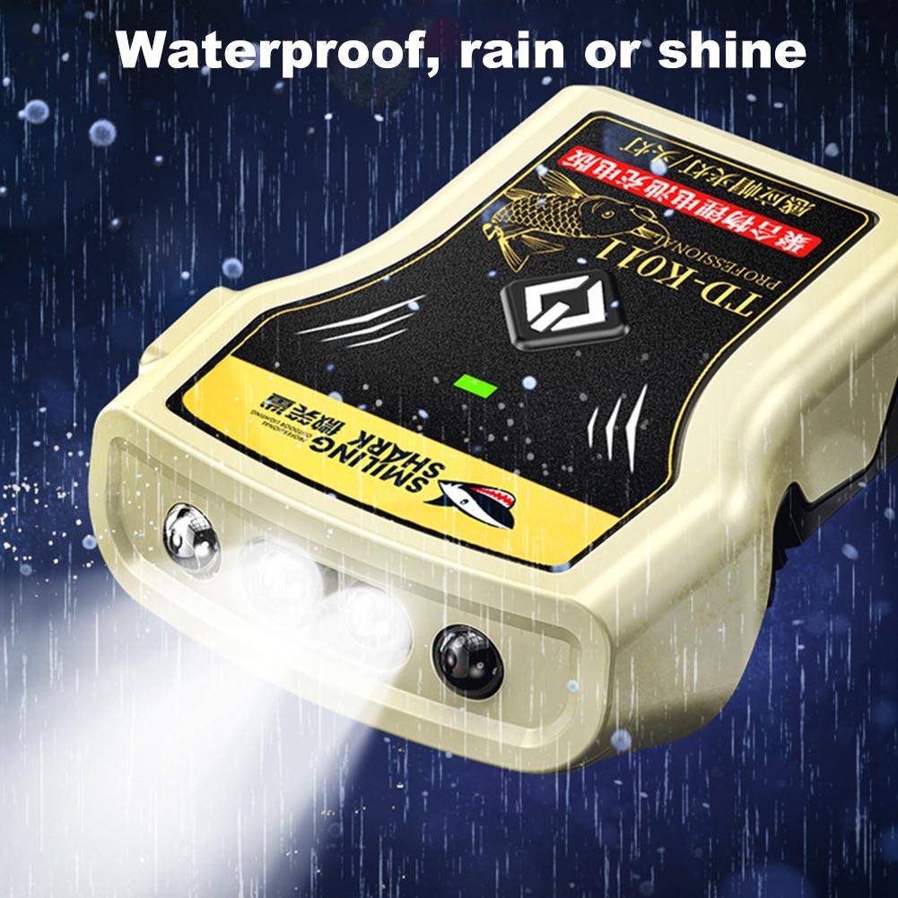 LED Camping Headlamp Motion Sensor Super Bright Hat Clip Light USB Charging Mini Caps Light Headlamp for Outdoor Camping Fishing