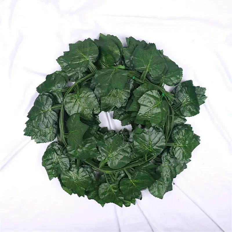 Fake Vines for Room Artificial Ivy Garland Hanging Plants Faux Greenery Leaves Bedroom  Aesthetic for Wall Wedding Party Decor