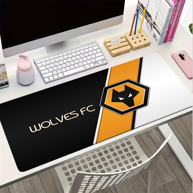 Wolf in der Nacht Wanderer Mauspads, Gaming-Mauspad, Tastaturmatte, Schreibtischdekoration für Computer-Notebook, Fan-Geschenk, Geburtstagsgeschenk