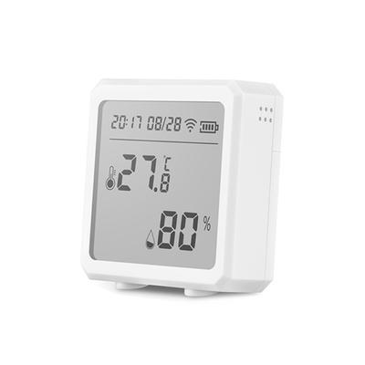 Smart For Zigbee Sensor for Temperature and Humidity Remote Monitoring Compatible with Various Smart Home Systems