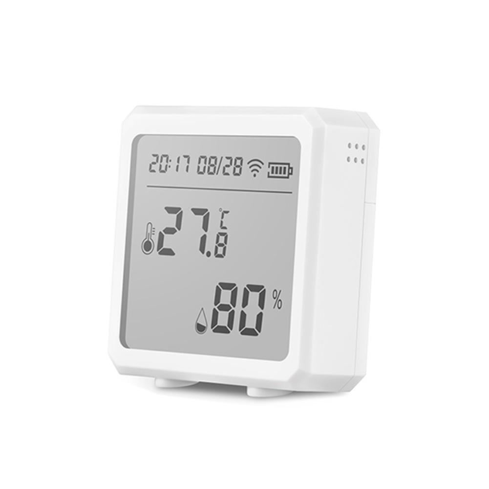 Smart For Zigbee Temperature and Humidity Sensor for Indoor Use Remote Control Monitoring for Air Quality Management