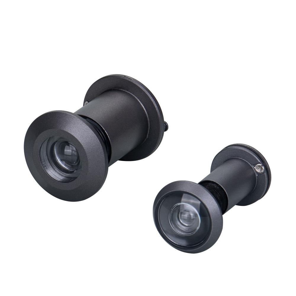 Universal Anti-Theft Peephole: Adjustable Door Viewer for Hotels/Guesthouses, Interior To Exterior View, Anti-Pry Design.