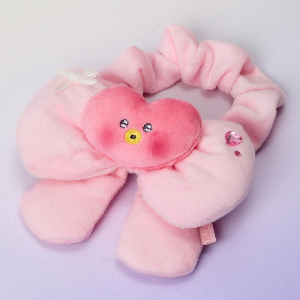BT21 TATA Minini  Rebond You  Ribbon Scrunchie Hair Tie