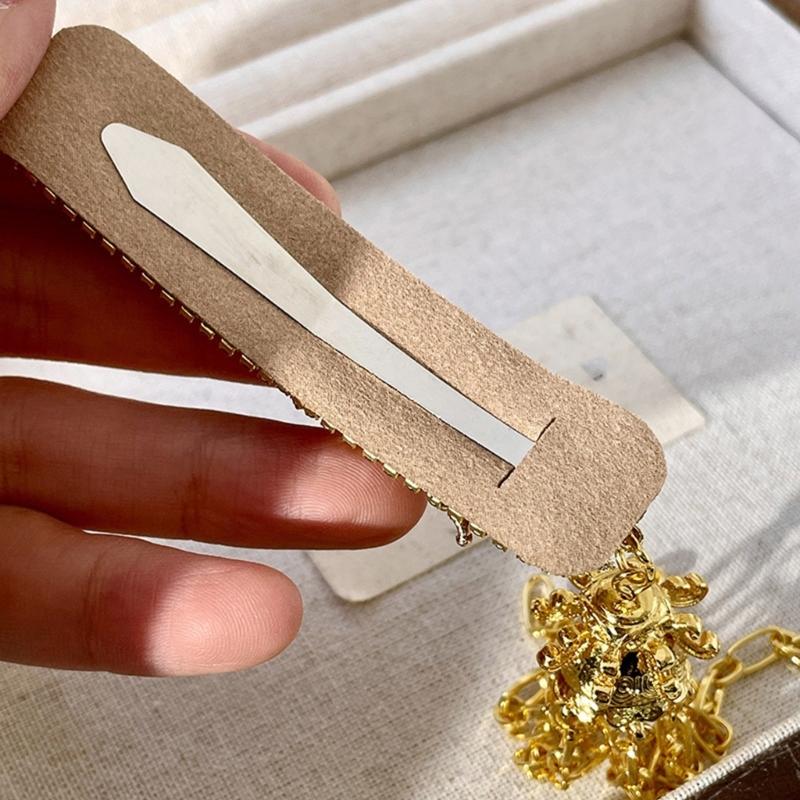 Ethnic Rhinestones Hair Accessory with Crystal Tassels Crystal Hair Clip Perfect for Weddings Parties and Everyday Wear