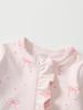 Spring & Autumn Newborn Baby Bodysuit - Warm Full Moon Girl Romper