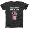 Es gibt kein Wir in Popcorn Ninja Kids Lustiges Filmabend T-Shirt Sweatshirt Hoodie für Männer Frauen Kinder Hergestellt in Kanada Schwarz