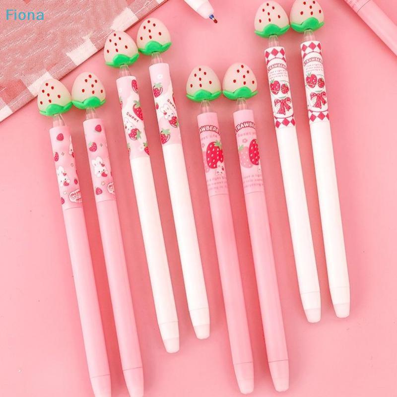 Strawberry Erasable Pen Light Absorption Color Changing Pen Light Absorption Color Changing Pen Office Supplies