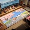 Bubu Y Dudu Color Mouse Pad Large Gaming Table Cushion Non-slip Laptop Tablet Big Mousepad XXL Mat Mini PC Playmat With Lock Edge