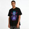 Dark Night Vampire Enchantress Print Edgy Cool Dark Style Tee Pure Cotton T-shirt