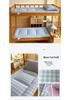 Muji Style Plaid Antibacterial Dorm Bedding Set - Six-Piece 