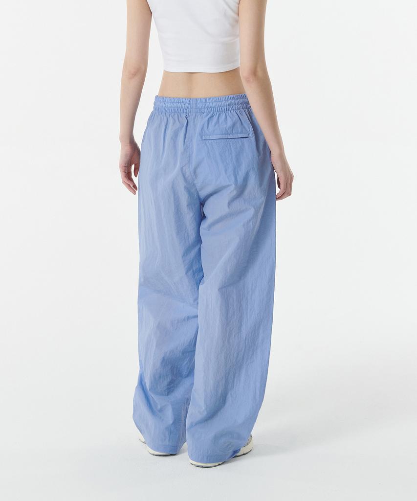 MUSINSA STANDARD WOMAN Side Line Wide Track Pants [Sky Blue]