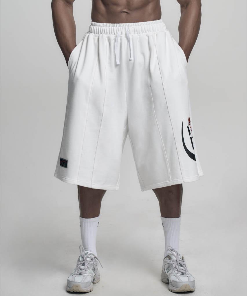 Toleonseu Symbol Piping Bermuda Shorts - White