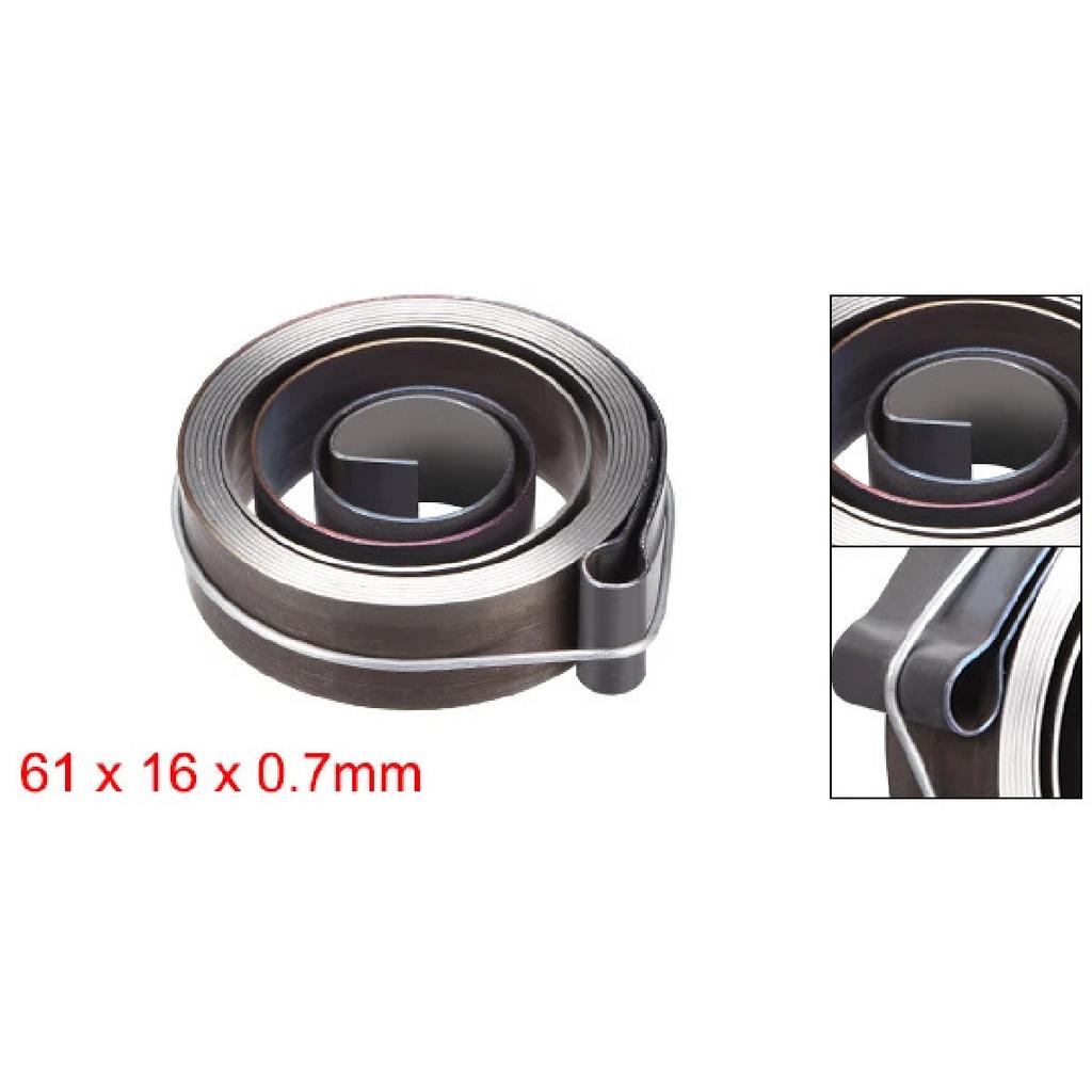 UXCELL Drill Press Spring Drill Press Quill Feed Return Coil Spring Assembly Spring Steel Chemical Blackening Finish 1PCS