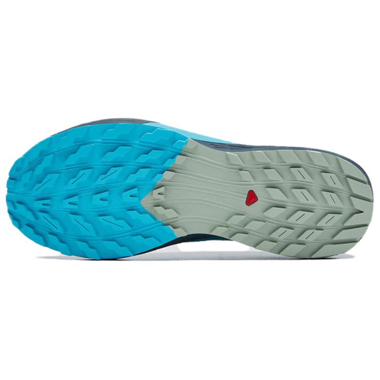 SALOMON Sense Ride 5 Comfortable Durable Breathable Low Top Running Shoes Men Running Shoes Beige Black Blue 474585