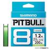 SHIMANO Line Pitbull 8 300m 1.5 Lime Green PL-M78S
