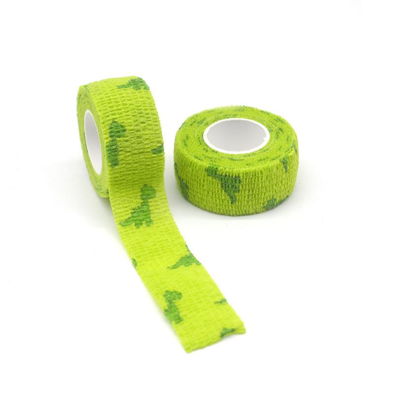 Finger Guard Bandage Writing Printed Medical Self-Adhesive Bandage Sports Tape Non-Woven Elastic Pet Tattoo 4M Bandage