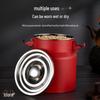 Yipan Rose Gold Stainless Steel Airtight Storage Canister