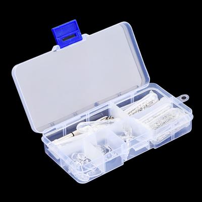 Eyeglasses Glasses Repairing Kit Set Nose Pad Screw Nut Repair Tool Accseeories