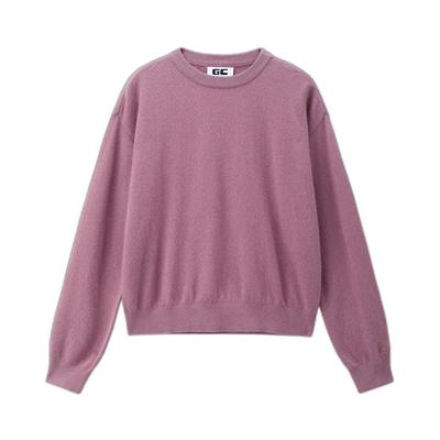 GIORDANO CONCEPTS Women's 100% Wool Embroidered Round Neck Pullover Sweater