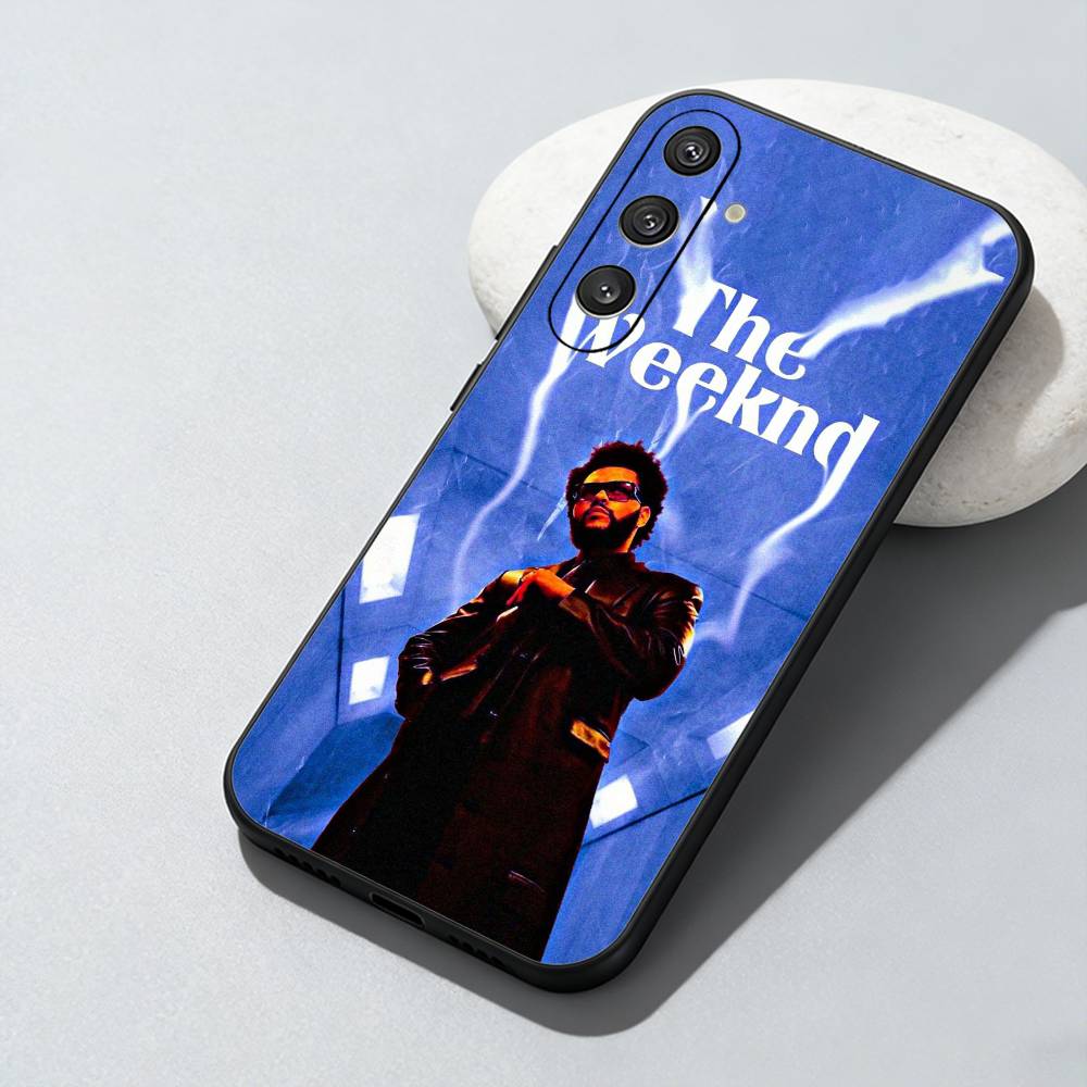 The W-Weeknd B-Bliding L-Lights Phone Case For Samsung Galaxy A73,A72,A71,A70,A52,A51 Others Soft Black Cover