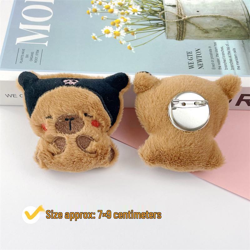 Capybara Charm Pendant: Cute Sanrio Headgear & Children's Accessories