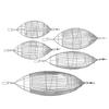 Fishing Bait Cage Stainless Steel Lure Cage Carp Fishing Trap Basket Feeder Holder for Shrimp Crab F