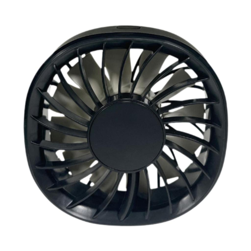 Car Vent Mini Fan Adjustable Speeds Clip on Multifunctional Compact Auto Air
