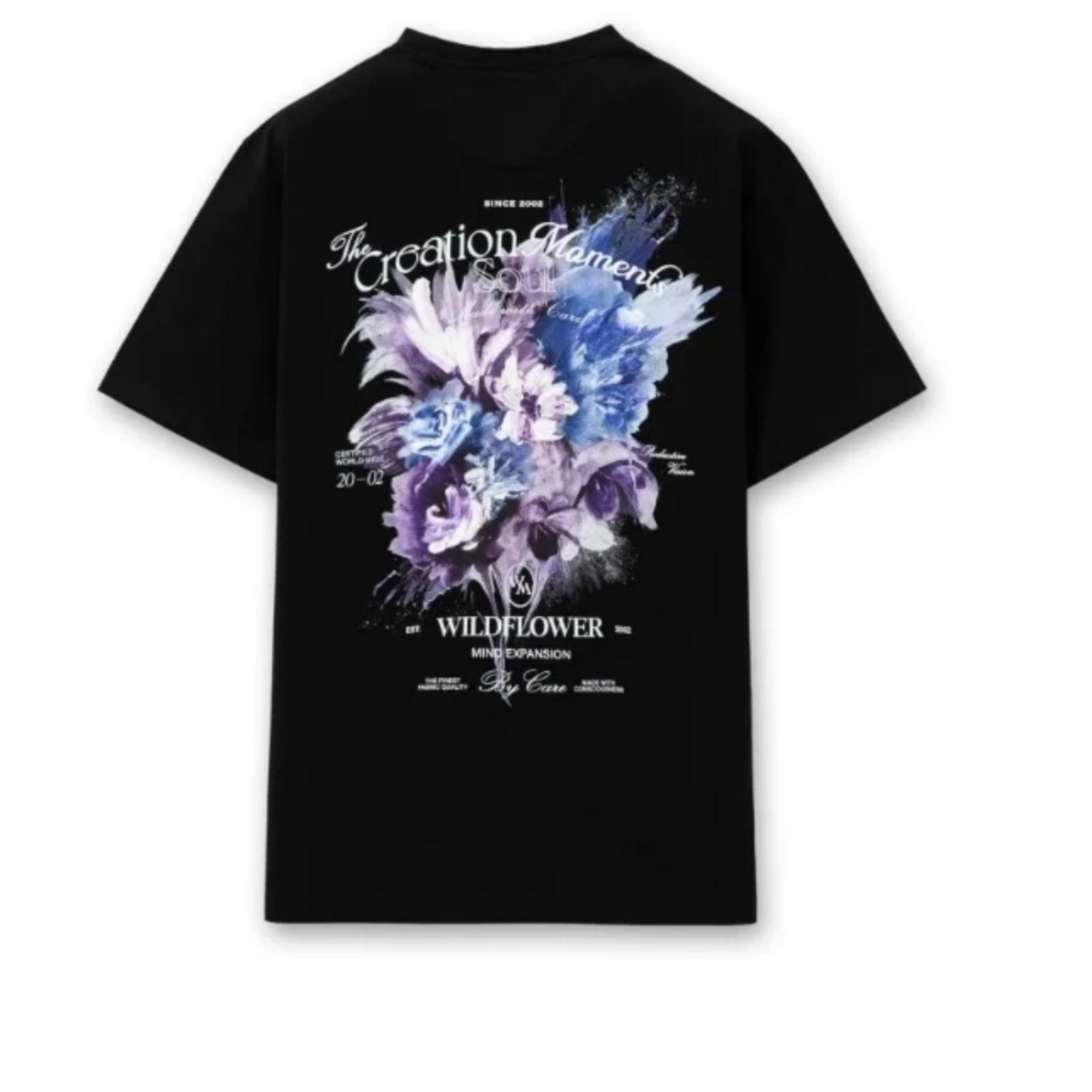 2025 Summer Hot Sale Cartoon Pattern Printing Fashion Trend Brand Loose and Comfortable Round Neck Pure Cotton Unisex S