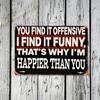Vintage Metal Tin Sign 8x12 Inch Retro Wall Decor Bar Cafe Man Cave Gift
