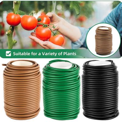 1 Roll Soft Flexible Garden Ties Plant Wire Supporting Fixing Climbing Plants Ties Gardening Supplies