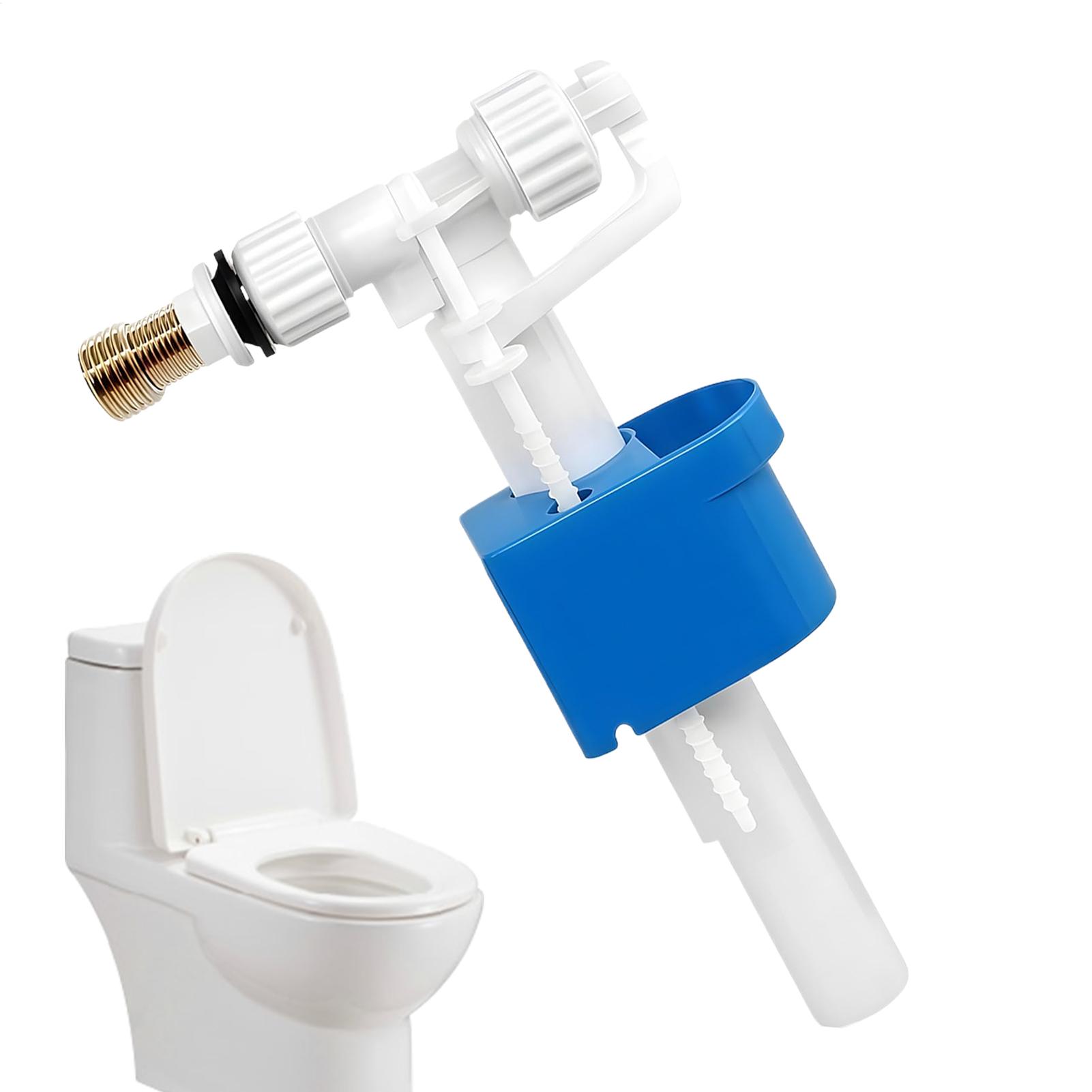 

Toilet Fill Valve Easy Install Brass Connector Leak Proof Replacing Part Toilet Flush Valve Replacement Kit for Home Dorm Hotel CN