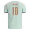 Frankreich Fußballtrikot Nummer 10 Atmungsaktiv Schnelltrocknend Fußball T-Shirt Sportbekleidung Training Fan T-Shirt für Herren Damen Rundhals Oberteil
