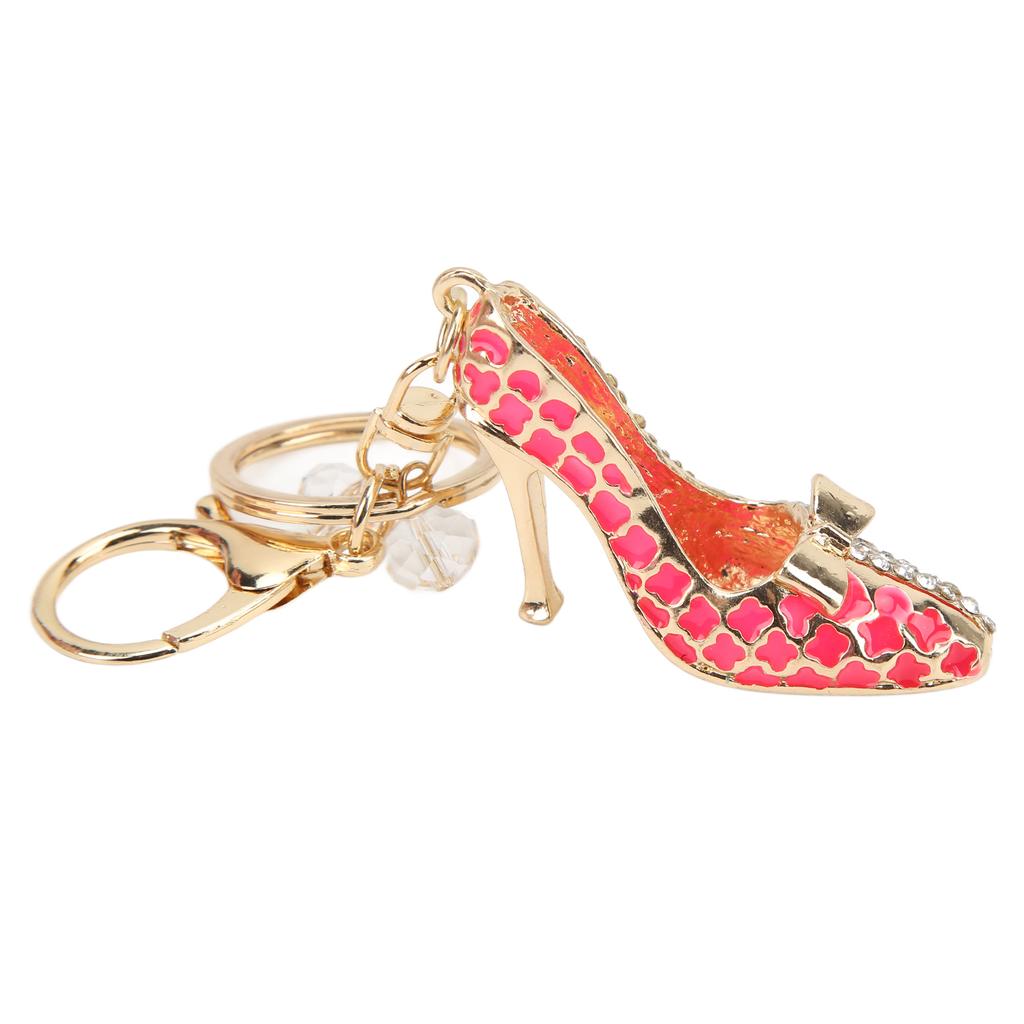 Key Chains Women High Heels Shape Compact Elegant   Pendant for Handbag Decoration
