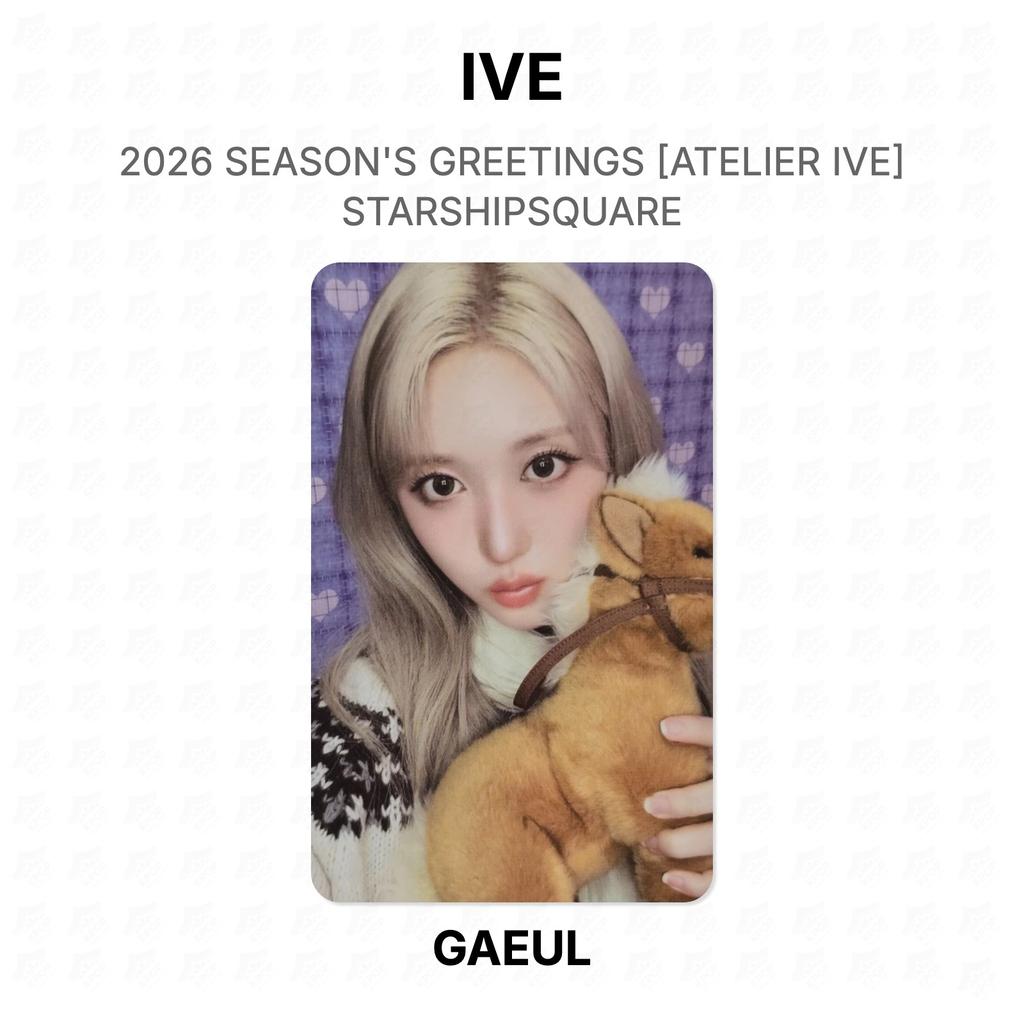 IVE 2026 SEASON'S GREETINGS [ATELIER IVE] STARSHIPSQUARE Official Photocard