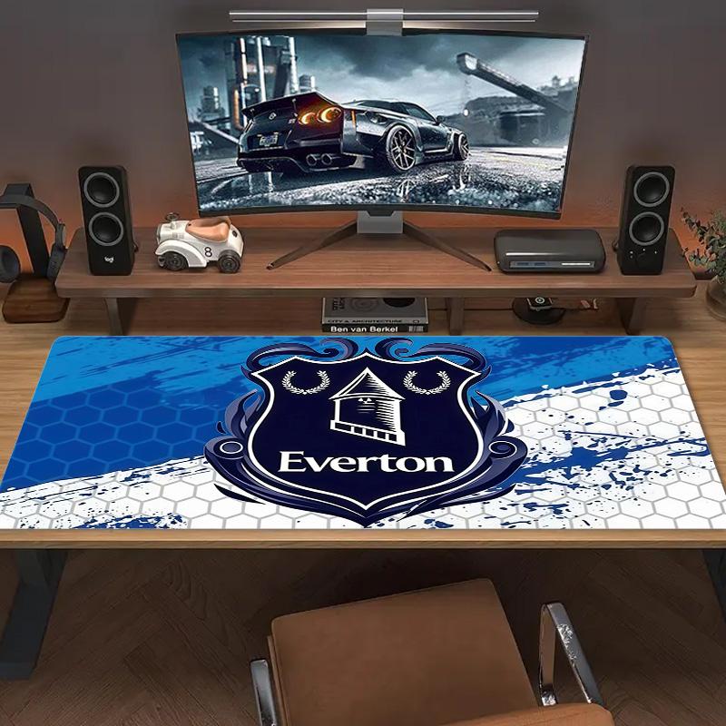 Everton Football Club Print Cushion Non-slip Laptop Tablet Big Mousepad XXL Mat Mini PC Playmat With Lock edge